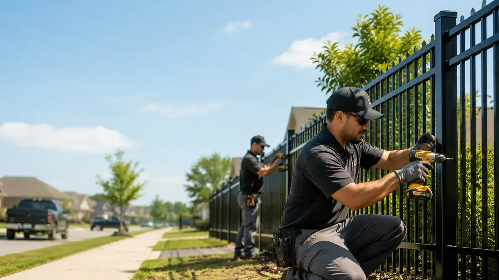 Metal Fence Installation in Marion, MI